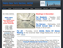 Tablet Screenshot of aiche-metrony.org